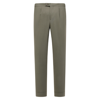 J1631鸟春秋款男式西裤 绵羊毛中腰修身商务休闲长裤 216732