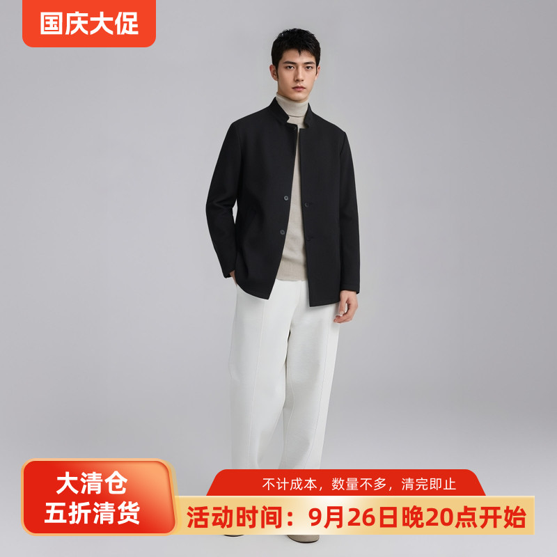 CA336 机场货 卡秋冬男毛呢大衣 羊毛单排扣保暖外套时尚都市
