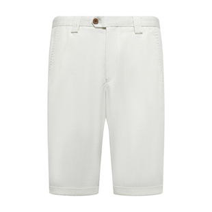 时尚 SF18圣梵男式 棉适商务直筒短裤 休闲五分裤 都市 夏季