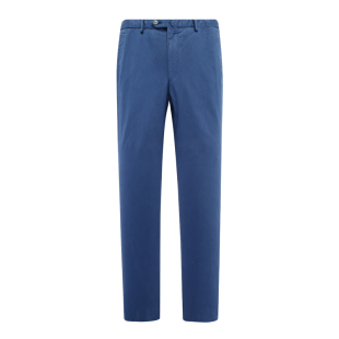 商务休闲长裤 MY465美春秋款 棉中腰修身 休闲裤 蓝色 男式