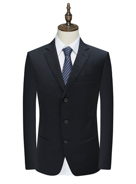 MY335美春秋男西服羊毛110`S意大利面料三粒扣商务休闲西装120W56