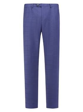 J1738鸟春秋款男式西裤 羊毛中腰修身商务休闲长裤 21F008