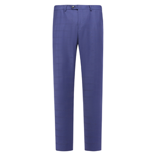 商务休闲长裤 J1738鸟春秋款 羊毛中腰修身 西裤 21F008 男式