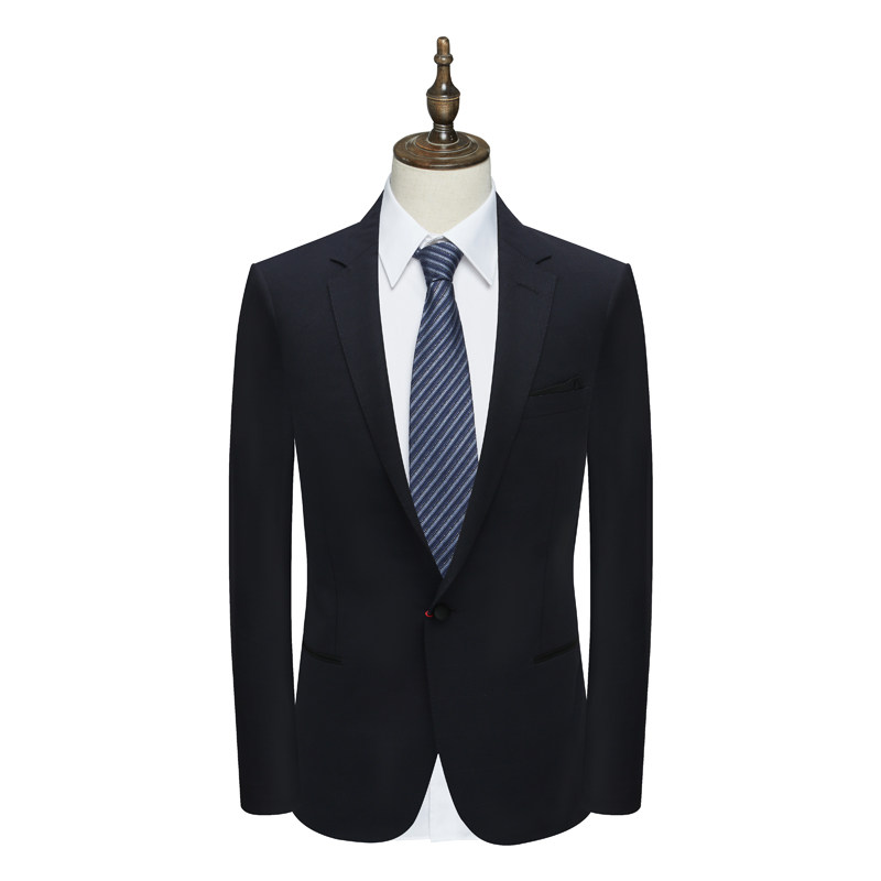 AB1216邦纳男春秋西服 羊毛一粒扣后中开衩商务休闲西装 28976