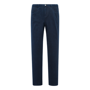 商务休闲长裤 棉中腰修身 牛仔蓝微弹 牛仔裤 MY470美春秋厚度男式