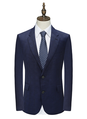 MY304美春秋厚度男式西服羊毛两粒扣后中开衩商务休闲西装1200300