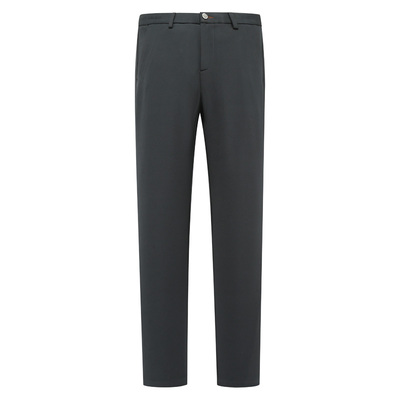 H1409鸟男士春秋莫代尔混纺中腰修身商务休闲长裤ETD213001