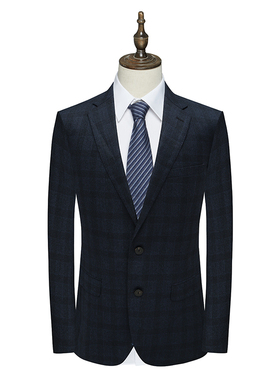 MY318美春秋男西服 羊毛120`S意大利面料两粒扣商务西装1200285