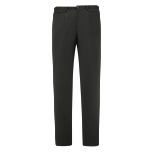 商务休闲长裤 羊毛意大利面料中腰修身 西裤 KN17康L尼L春秋男式