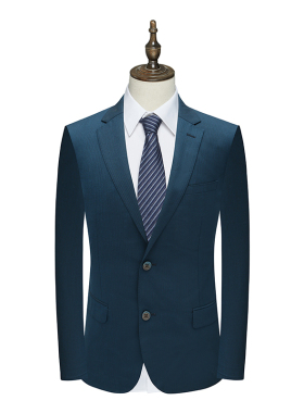 MY324美春秋厚度男西服 羊毛两粒扣后中开衩商务休闲西装1200278