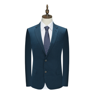 MY324美春秋厚度男西服 1200278 羊毛两粒扣后中开衩商务休闲西装