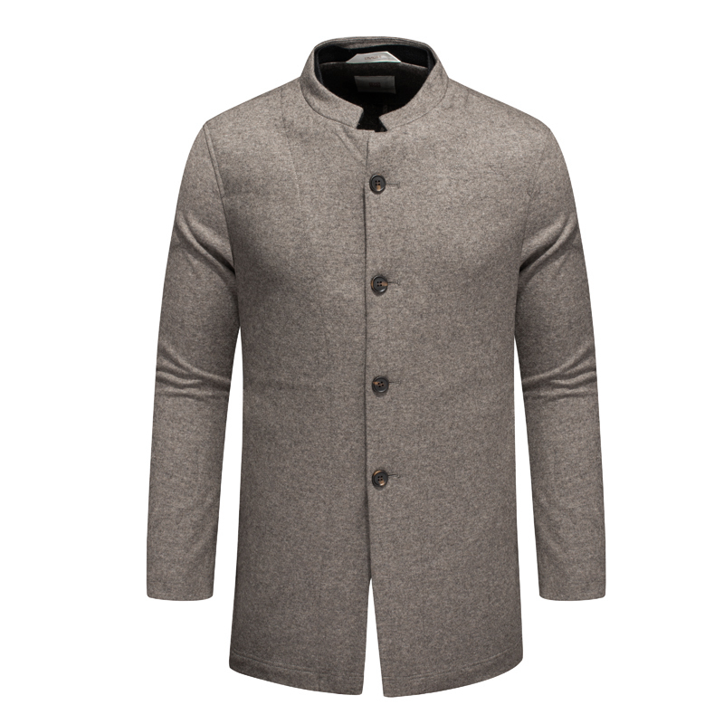 春秋含羊毛直排商务休闲百搭夹克