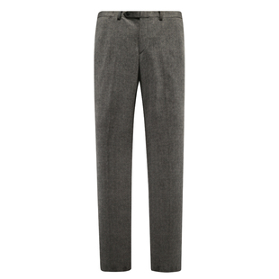 商务休闲长裤 MY464美秋冬款 中腰修身 休闲裤 深灰色加绒 男式