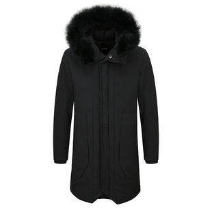 时尚 H1123冬季 商务休闲保暖防风外套 棉衣棉服 都市 男式