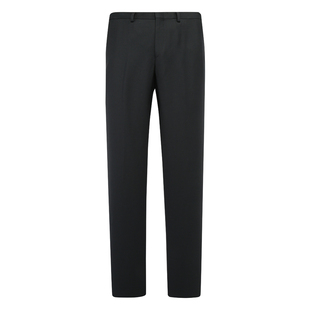 商务休闲长裤 羊毛中腰修身 黑色310L98 西裤 MY539美春秋男式