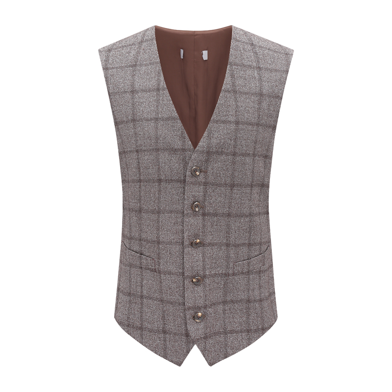 F4035鸟牌男式马甲 绵羊毛春秋厚度商务休闲上衣 216260