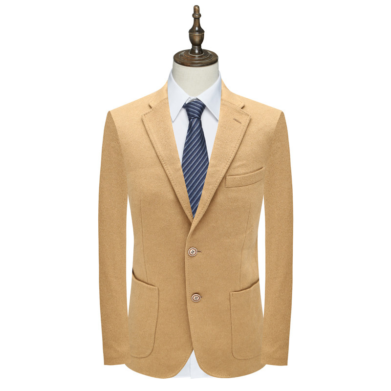 MY449美男式春秋西服 羊毛两粒扣后中开衩商务西装 1100272