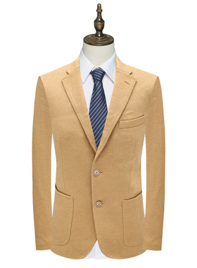 MY449美男式春秋西服 羊毛两粒扣后中开衩商务西装 1100272