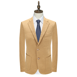 1100272 羊毛两粒扣后中开衩商务西装 MY449美男式 春秋西服