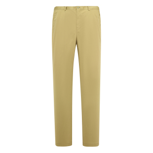 商务休闲长裤 MY405美春秋薄款 棉中腰修身 休闲裤 卡其色 男式