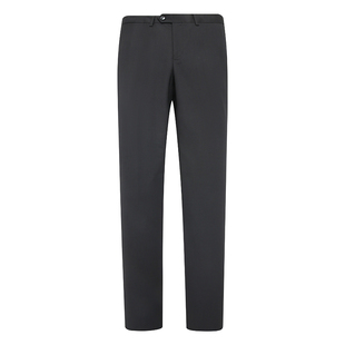 商务休闲长裤 羊毛中腰修身 休闲西裤 H1038春秋男式