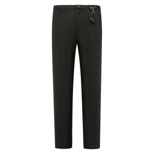 商务休闲长裤 YW422D春秋款 中腰修身 休闲裤 黑色 男式