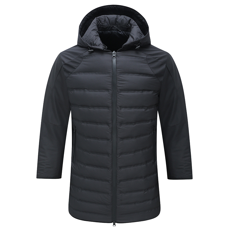 DJ40冬季男式羽绒服 白鸭绒拉链商务休闲保暖防风外套