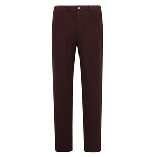 商务休闲长裤 MY527美春秋款 棉中腰修身 休闲裤 暗红色 男式