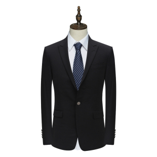 196021 商务西装 B1506鸟牌男春秋西服 绵羊毛一粒扣双开衩修身