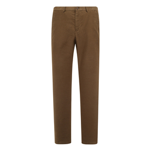 商务休闲长裤 棉中腰修身 卡其色微弹 休闲裤 MY381美春秋厚度男式