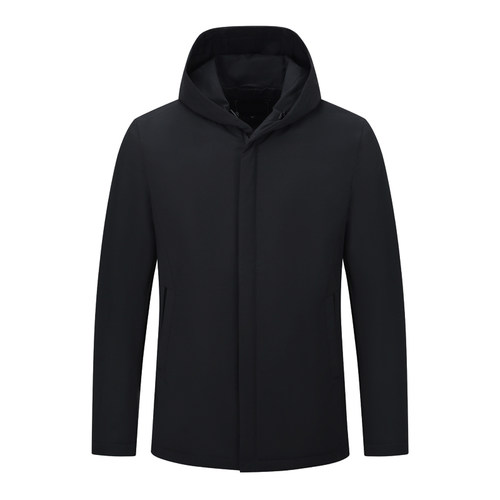 Y1367路易春秋男式棉衣 拉链休闲保暖防风棉服外套 时尚都市