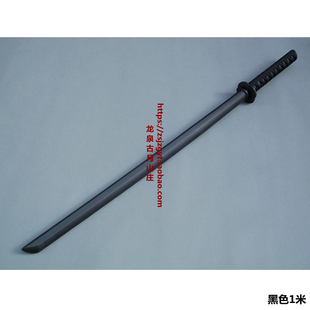 龙泉市黑色原色棕色木刀刻龙居合道合气道剑道练习健身包邮未开刃