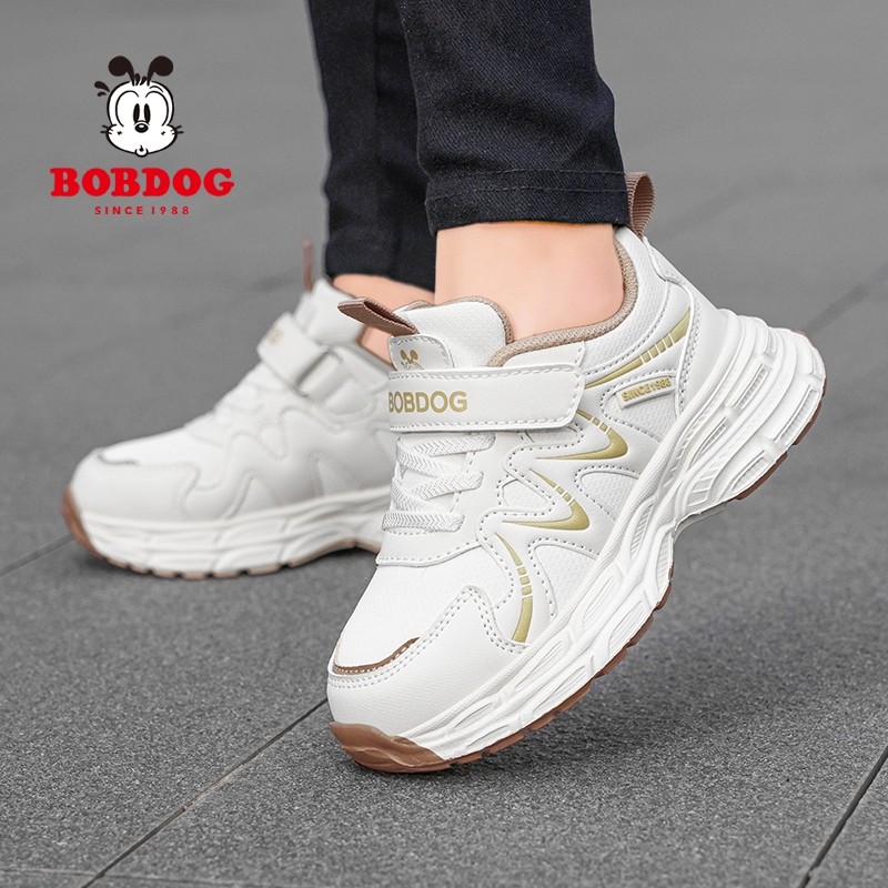 巴布豆童鞋女童鞋子2026秋季新款皮面防水儿童运动鞋女大童跑步鞋,童鞋/婴儿鞋/亲子鞋,运动鞋,淘宝优惠券,粉丝福利购,淘宝优惠卷