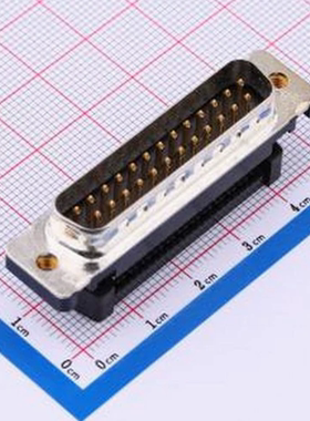 1658608-2 连接器25POS插头公引脚2排D-Sub自由悬挂