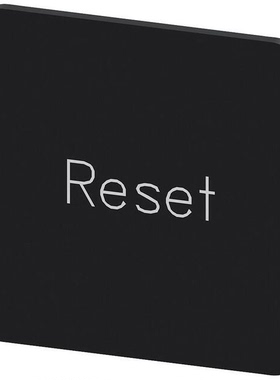 3SU19000AF160DU0 INSCR. LABEL, BLACK 22 X 22MM, R