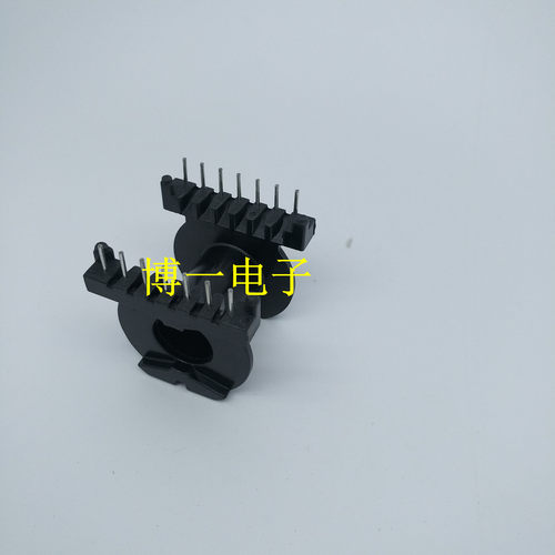 铁氧体磁芯PQ4040 卧式骨架7+7 卧式双槽骨架7+7铁氧体磁芯PC40