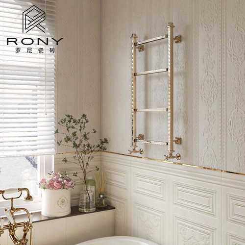 法式卫生间瓷砖海基布复古花砖