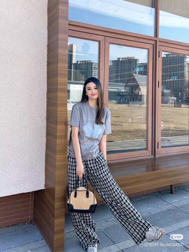 天使上衣！翅膀字母刺绣短袖纯棉T恤女2026宽松显瘦百搭休闲上衣