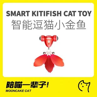 月饼喵│KITIKITY全自动智能逗猫金鱼解闷懒人斗猫幼猫咪玩具礼物