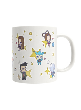 [FANTHFUL] 逆转裁判Q版人物角色 陶瓷马克杯水杯子正版游戏周边