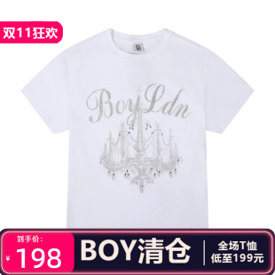 BOY LONDON专柜男女春夏潮牌无性别短袖休闲T恤B261N0102001
