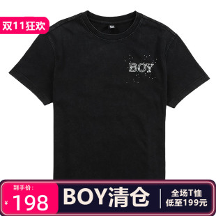 BOY LONDON专柜男女春夏潮牌无性别短袖休闲T恤B261N0106002