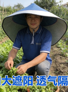 防晒帽防雨农忙专用新型神器遮阳帽劳作工作轻便款可拆卸钓鱼帽