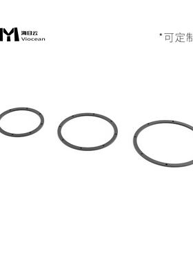 HMY-DPC舱系列专用CNC铝合金垫圈 黑色阳极氧化高级质感   可定制