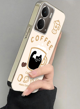 适用realme真我Neo7x手机壳RMX5071保护套realmeNeo7se新款外壳GTNeo7镜头全包防摔Noe男女简约一杯猫咪软壳