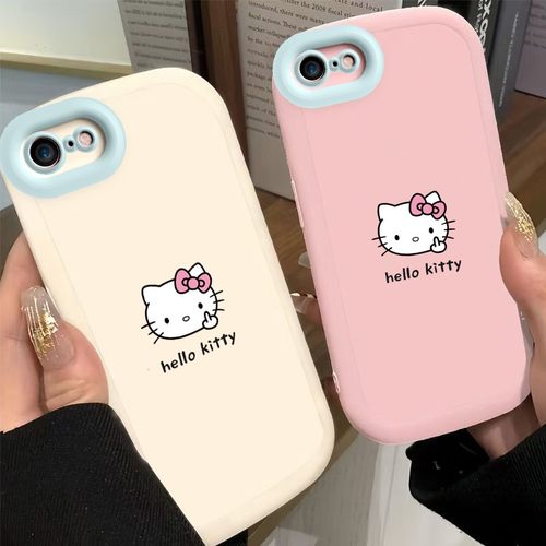 中指kt猫苹果SE4手机壳iPhoneSE4新款硅胶保护套男女同款镜头全包防摔创意个性情侣可爱个性手机软外壳薄潮流