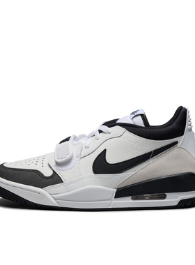 Jordan Legacy 312舒适百搭 减震耐磨 低帮 男款 黑白 HV1811-101