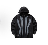 基础黑172531601R ANTA 男女同款 欧文连帽外套 SNEAKERVERSE