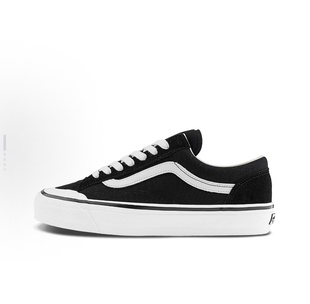 Vans Old Skool Reissue 136低帮 板鞋 男女同款 黑色VN000MT6BPO