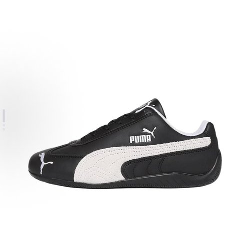 PUMA彪马 speedcat LTHR 舒适 低帮 鞋 男女同款 黑色403175-02